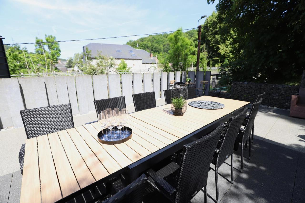 Aux Berges Du Bocq Villa Yvoir ภายนอก รูปภาพ